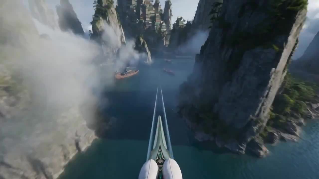 Seedance 2.0 Prompt: First-Person Sword Flight in a Realistic Wuxia World