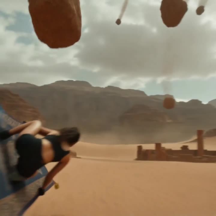 Seedance 2.0: Flying Carpet Escape - Ancient Egypt