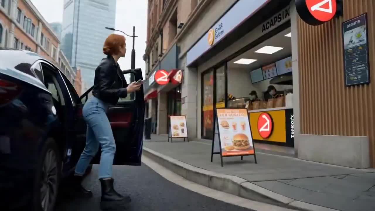 Seedance 2.0 Prompt: Food Delivery Rush Video