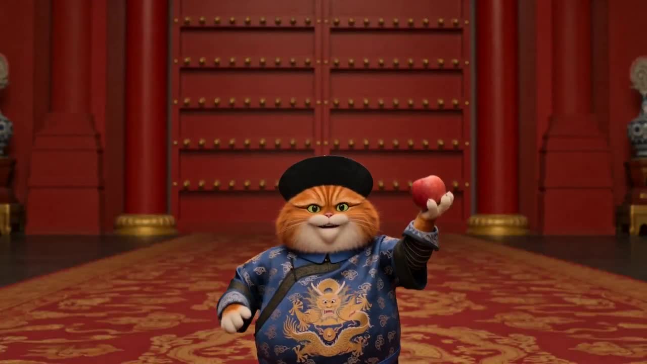 Seedance 2.0 Prompt: Forbidden City Cat Satire Video Generation