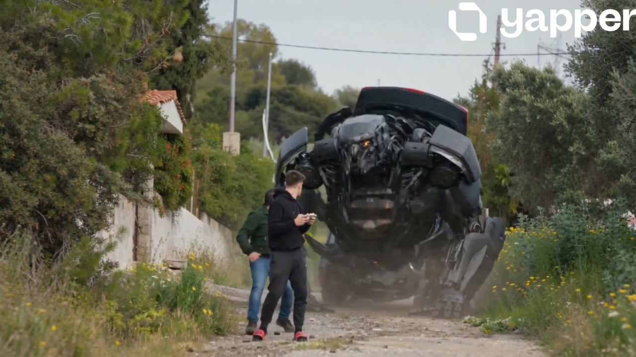 Seedance 2.0 Prompt: Ford S-MAX Transformer Transformation Video