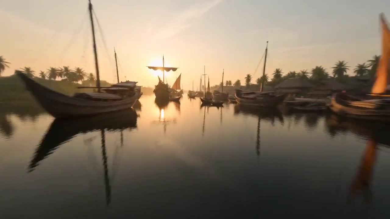 Seedance 2.0 Prompt: FPV Fly-through Ancient Indian Kingdom
