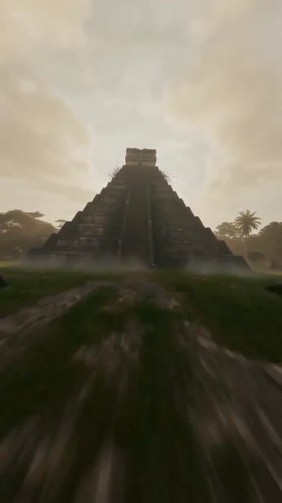 FPV Drone Footage: Exploring Ancient Tikal Maya City