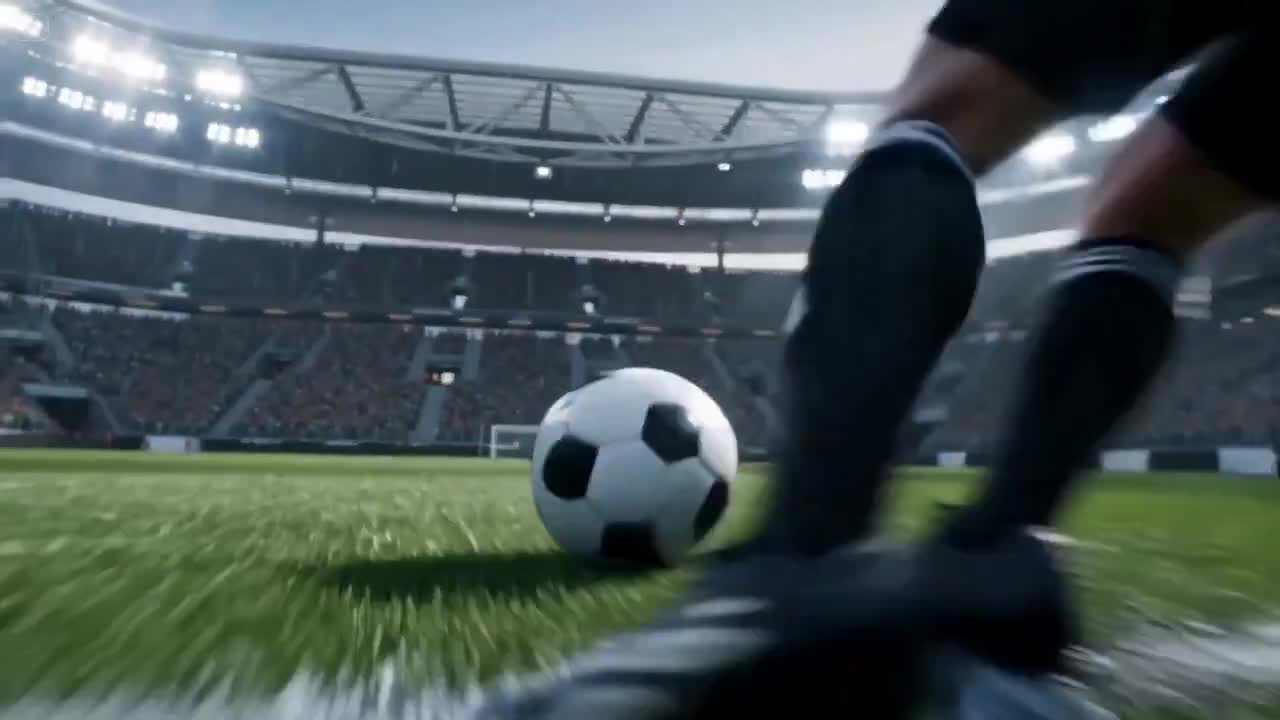Seedance 2.0 Prompt: Futuristic Adidas Football Commercial
