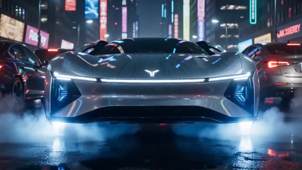 Seedance 2.0 Prompt: Futuristic Car Commercial