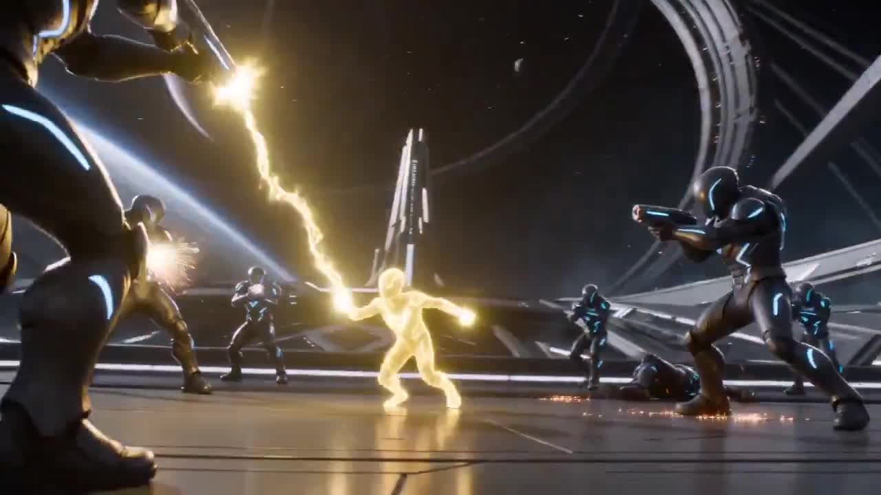 Seedance 2.0 Prompt: Sci-Fi Creature vs. Alien Troops