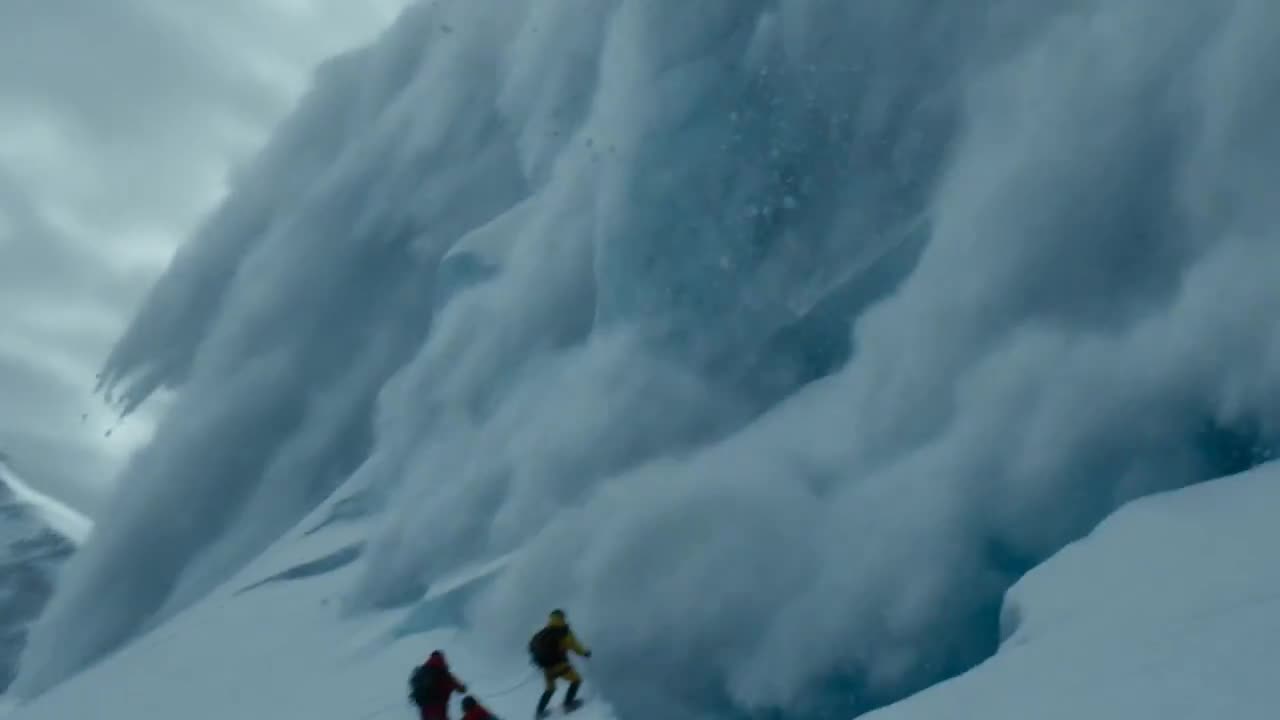 Seedance 2.0 Prompt: Glacier Avalanche Disaster Sequence