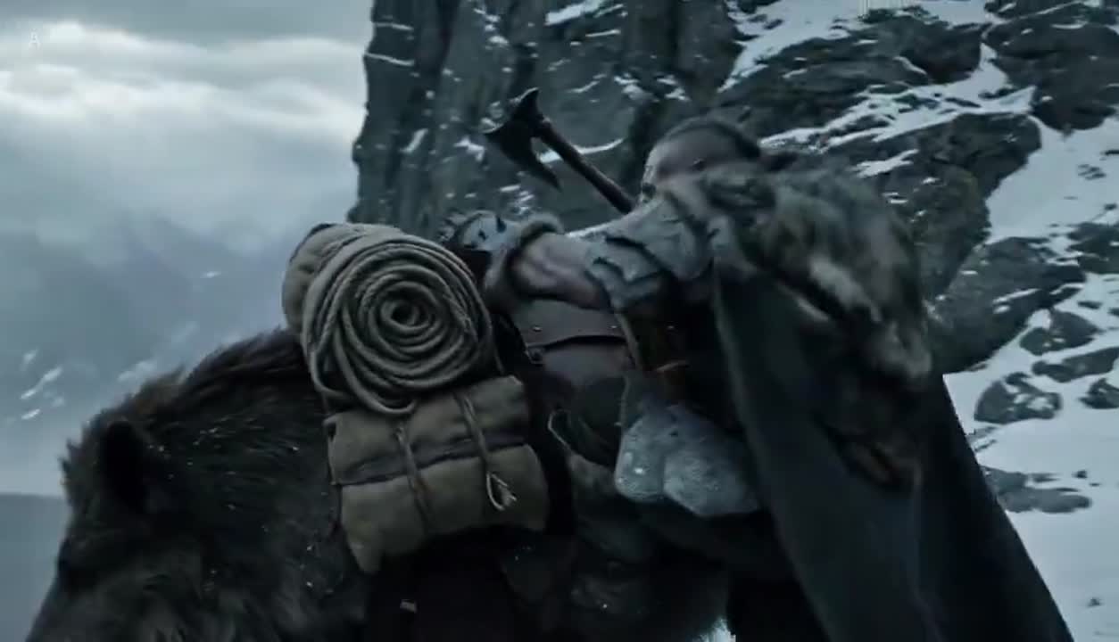 Seedance 2.0 Prompt: Goblin Traveller & Boar in Snowy Mountains