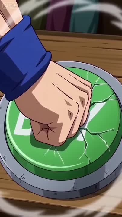 Seedance 2.0 Prompt: Goku Punches Buy Button, Goes Super Saiyan