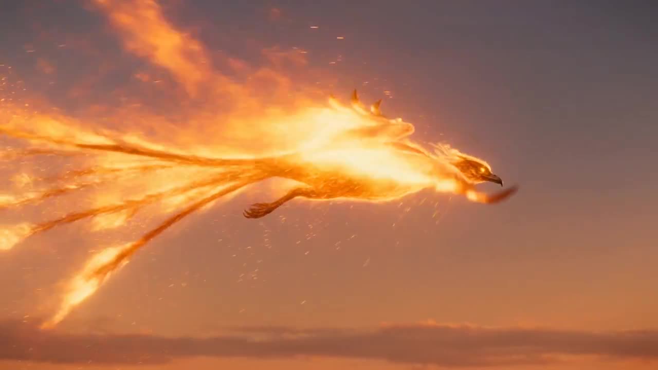 Golden Hour Fire Bird Transformation: Seedance 2.0 Prompt Showcase