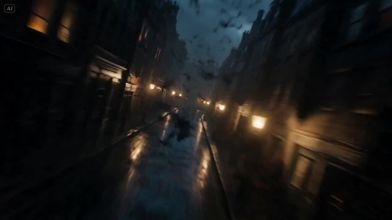 Seedance 2.0 Prompt: Cinematic Shadow Raven VFX