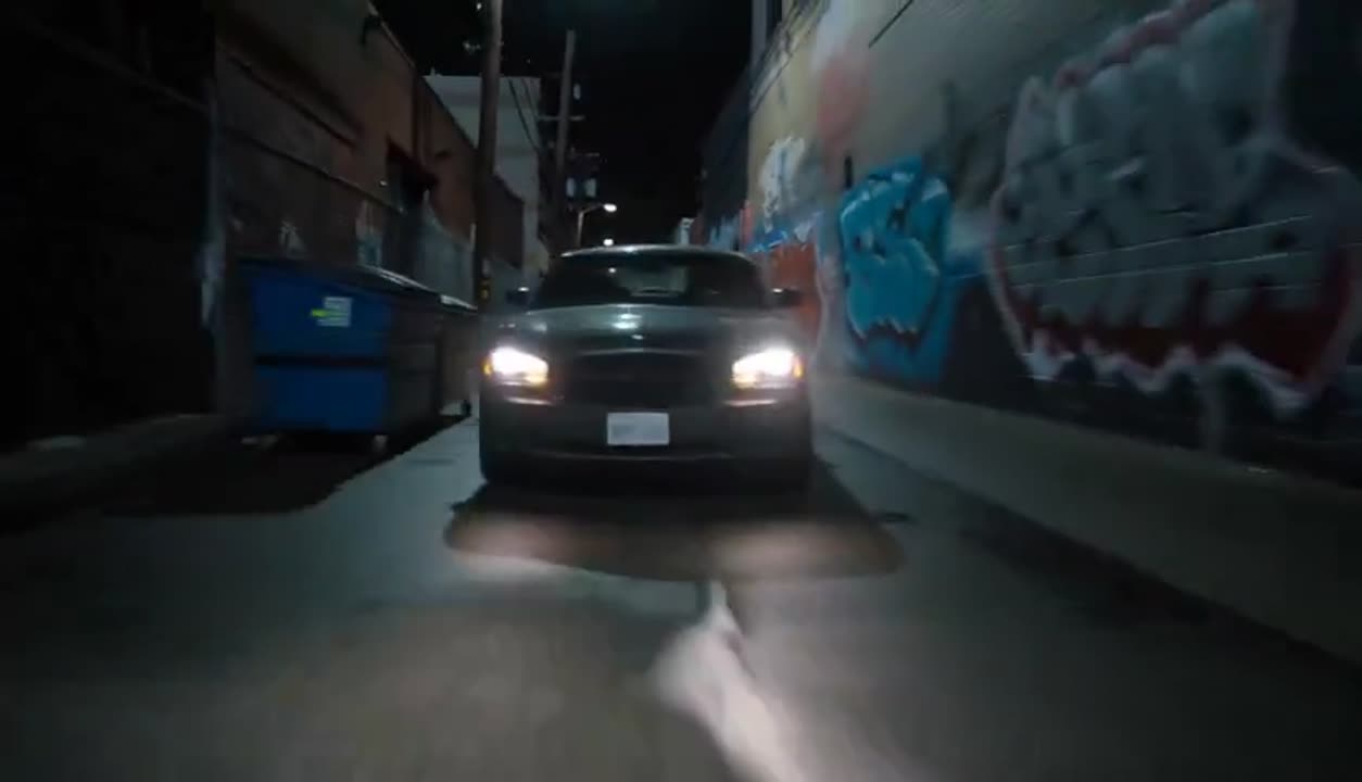 Seedance 2.0 Prompt: Gritty Night Alleyway Getaway Car Chase