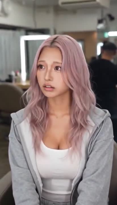 Seedance 2.0 Prompt: Hair Salon Makeover Reveal Video