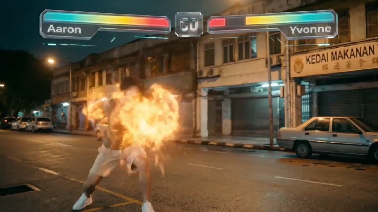 Seedance 2.0 Prompt: Hand-to-Hand Skill Clash Cinematic