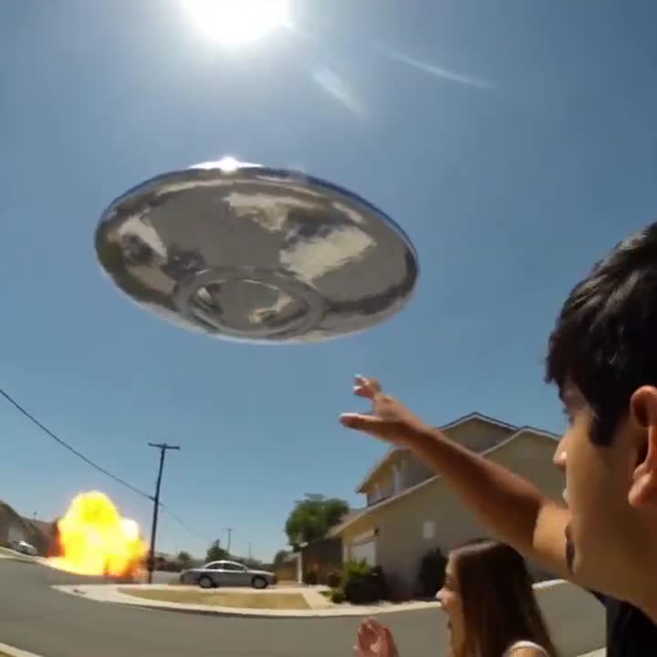 Handheld UFO Attack Vlog - Seedance 2.0 Prompt