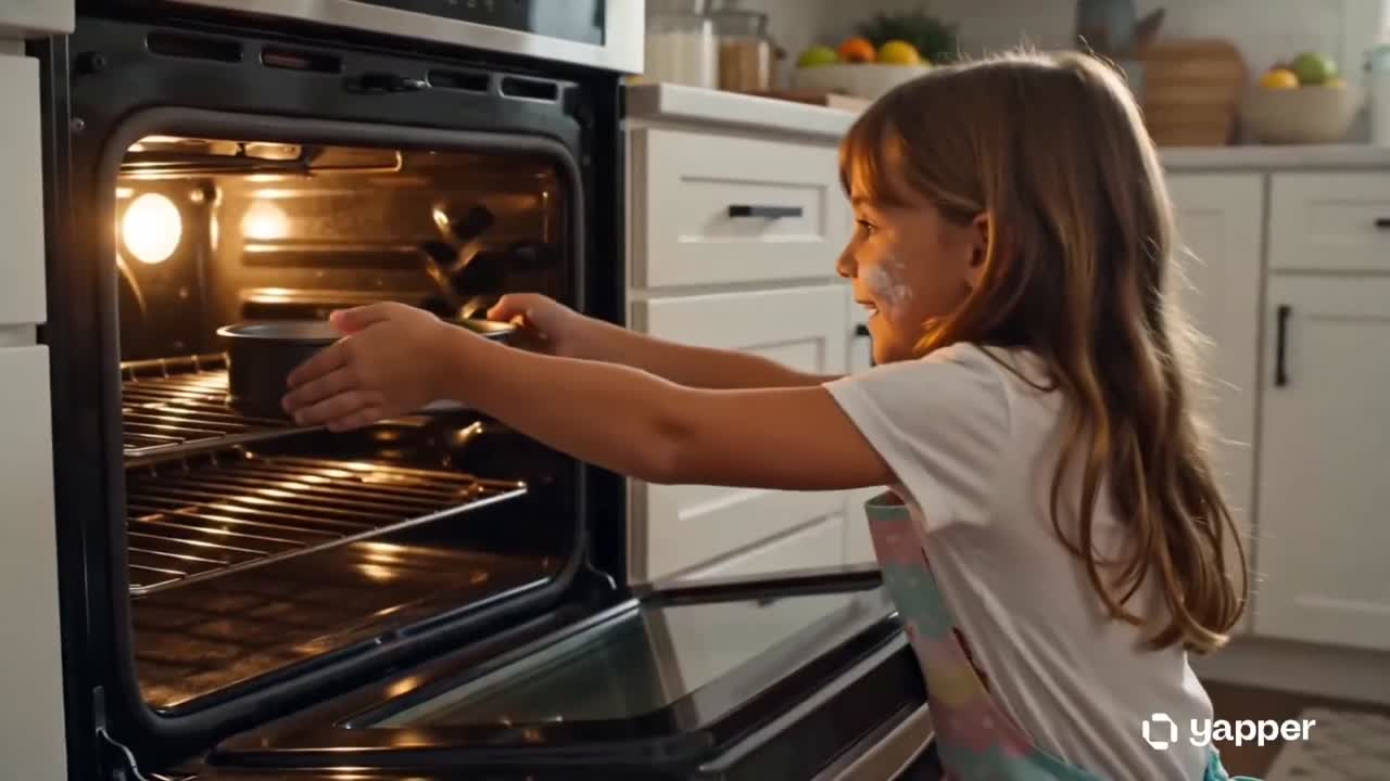 Seedance 2.0 Prompt: Heartwarming Kitchen Baking Scene