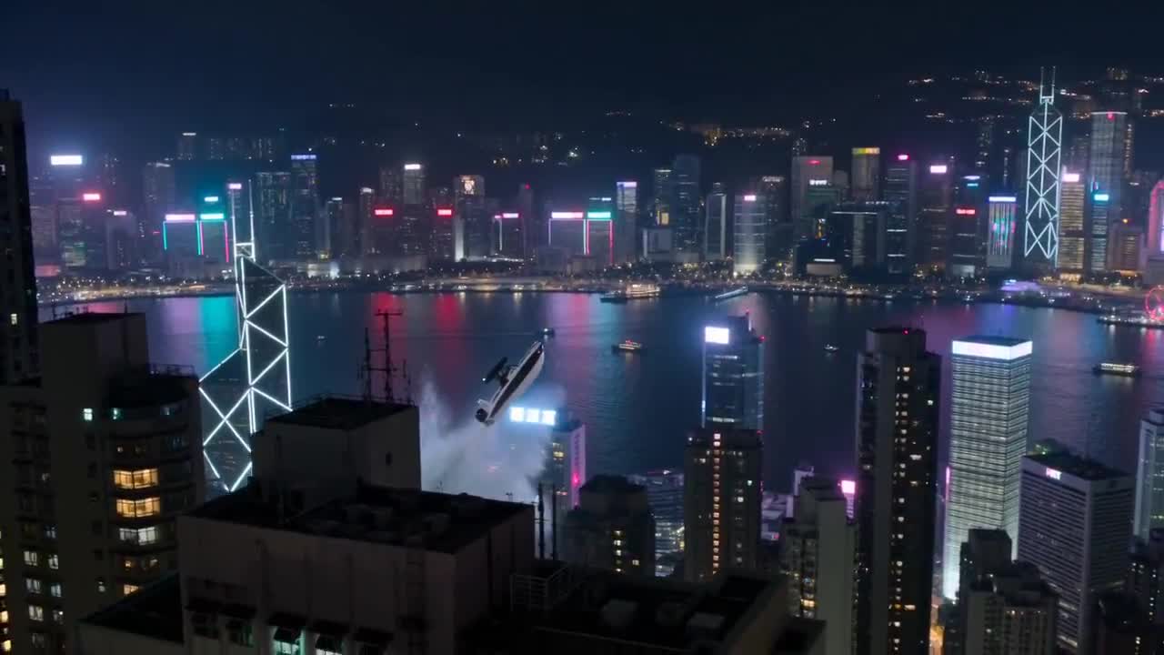 High-Speed Boat Chase in Hong Kong: Seedance 2.0 Prompt