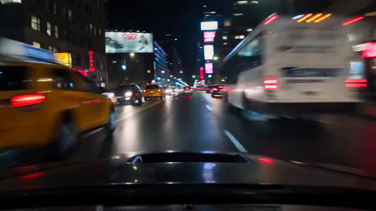 Seedance 2.0 Prompt: High-Speed Car Chase Gear Shift