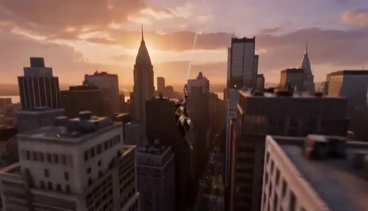 Seedance 2.0 Prompt: Cinematic Web-Slinging Chase Through City