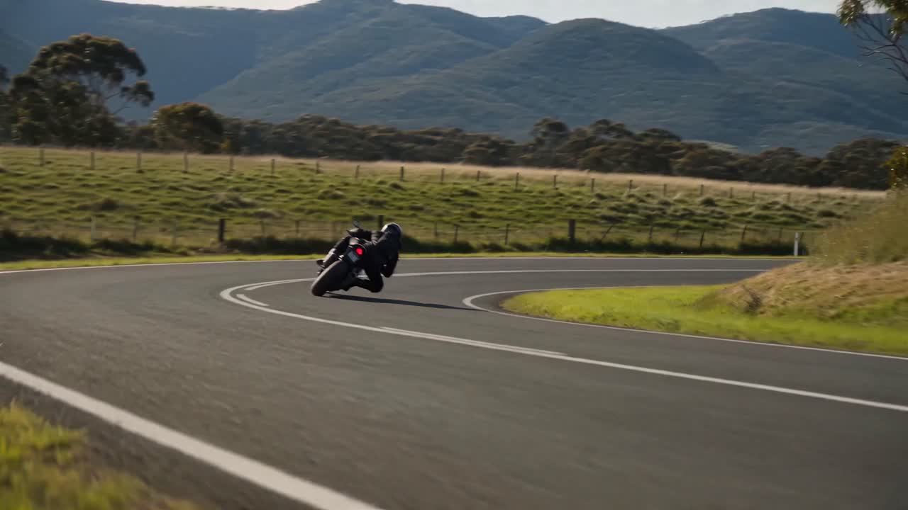 Seedance 2.0 Prompt: Cinematic High-Speed Motorbike Video