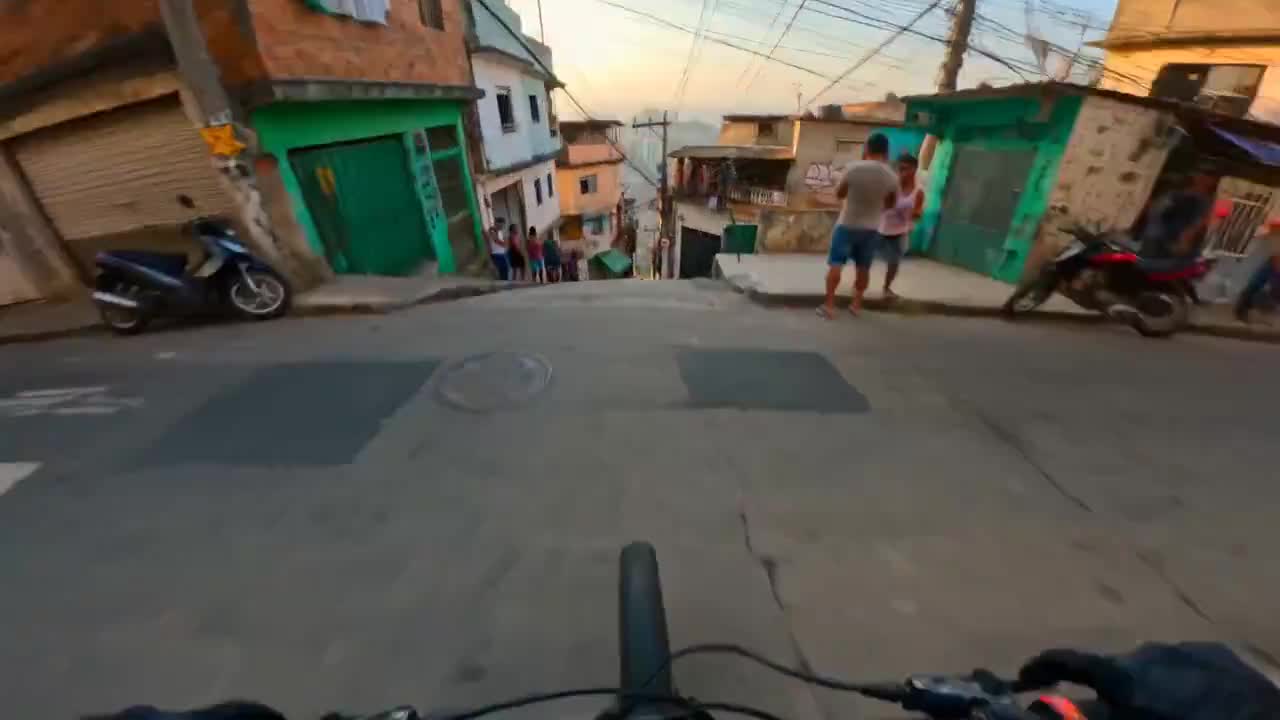 Seedance 2.0 Prompt: Hyperreal FPV Downhill Stair Run