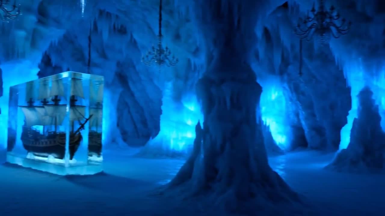Seedance 2.0 Prompt: Ice Cave Explorer Descent Video