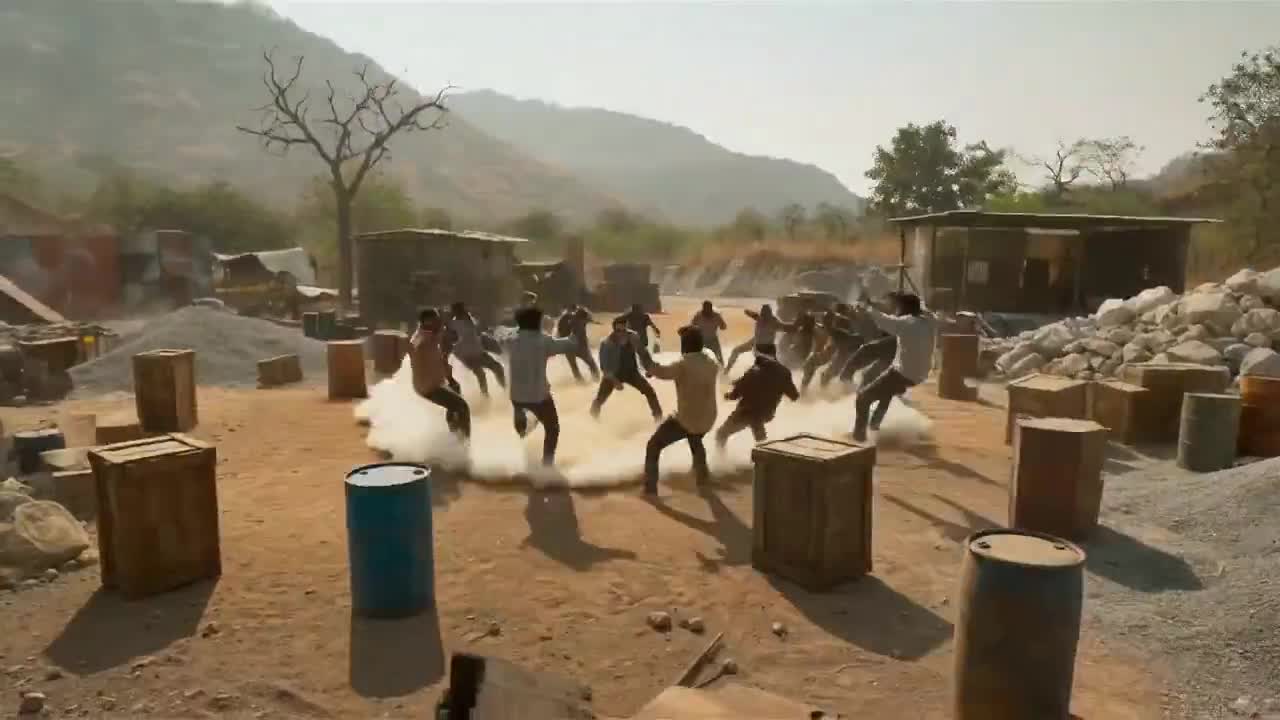 Seedance 2.0 Prompt: Tollywood Action Blockbuster Scene with Anti-Gravity Physics