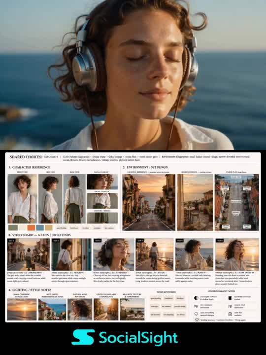 Indie Film Storyboard Layout - Seedance 2.0 Prompt