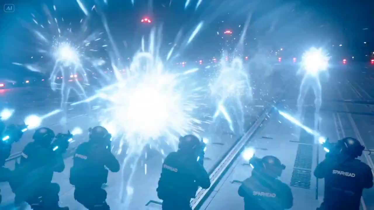 Industrial Platform Spectral Battle: Seedance 2.0 Prompt Showcase