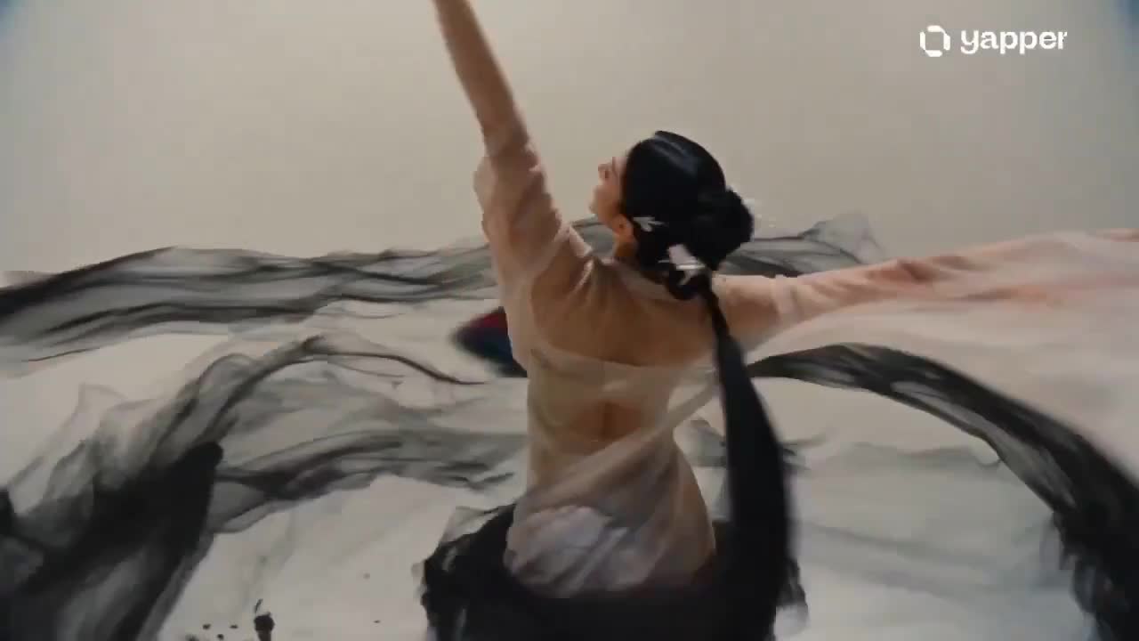 Seedance 2.0 Prompt: Ink Wash Watercolor Dancer Video Idea