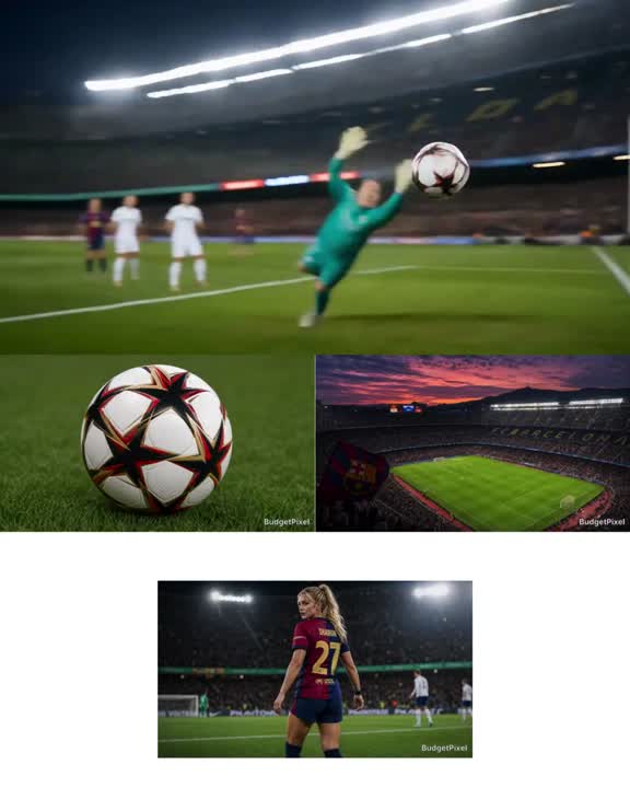 Seedance 2.0 Prompt: Cinematic Football Goal Scene