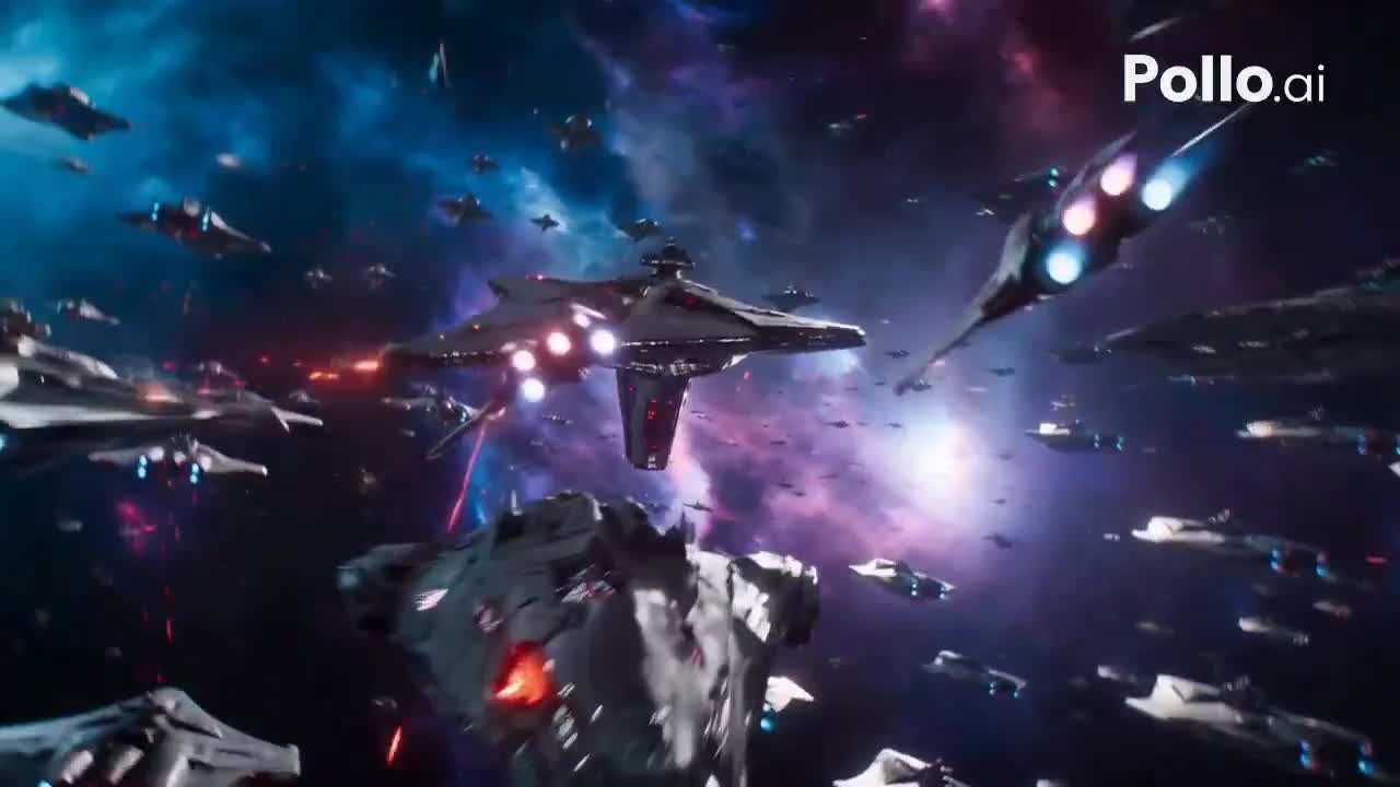 Seedance 2.0 Prompt: Intergalactic Space Battle