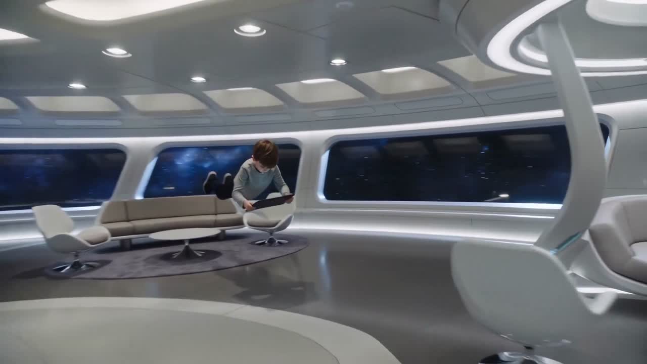 Seedance 2.0 Prompt: Interstellar Star-Cruiser & Zero-Gravity Scene