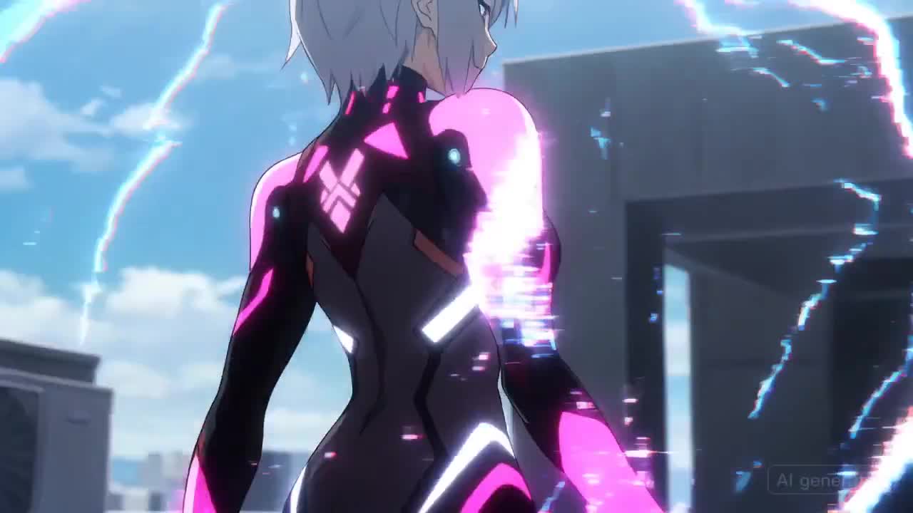 Seedance 2.0 Prompt: Japanese School Girl Mecha Transformation Video