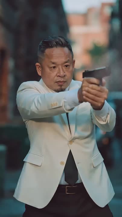 Seedance 2.0 Prompt: John Woo Style Gunfight Scene Generation