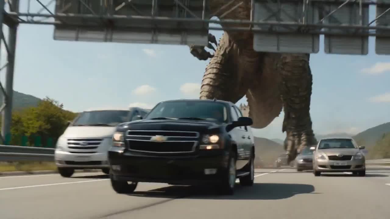 Seedance 2.0 Prompt: Kaiju Highway Rampage Video