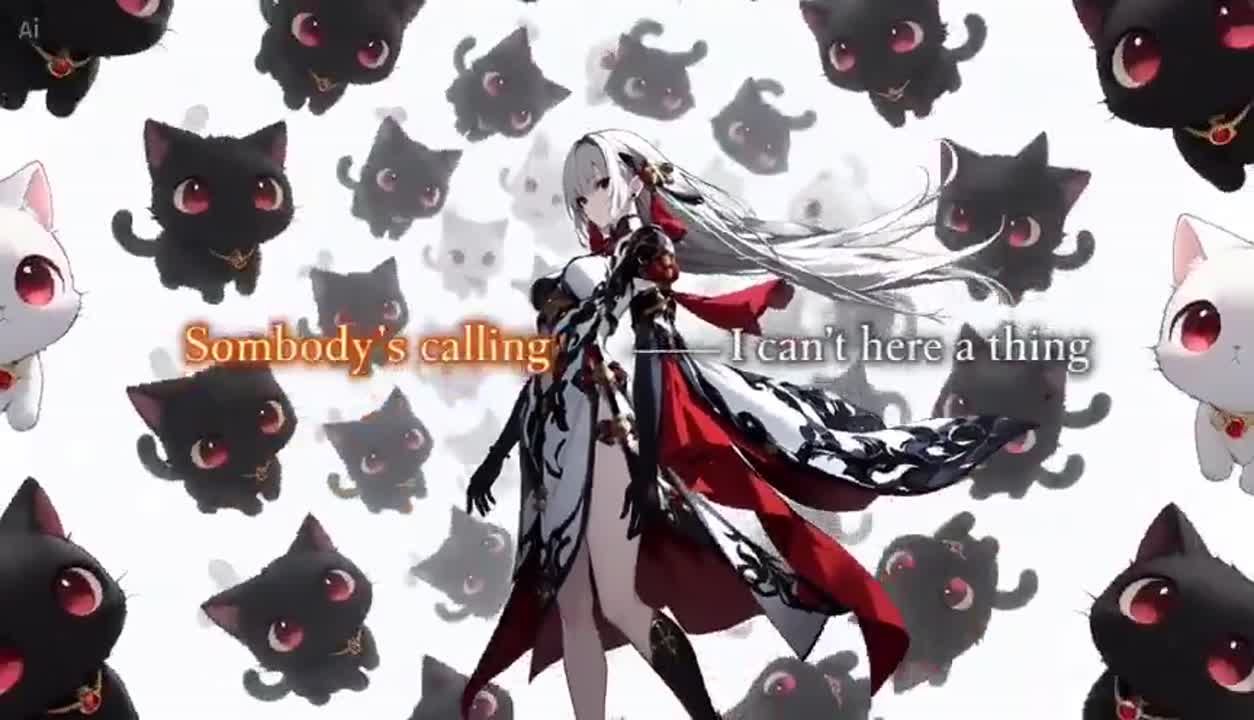 Seedance 2.0 Prompt: Kaleidoscope Cat Motion Control Video