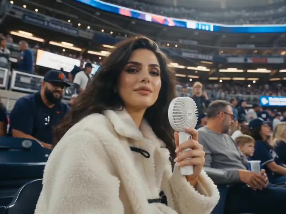 Seedance 2.0 Prompt: Hyperrealistic Live Baseball Broadcast with Fan Reaction