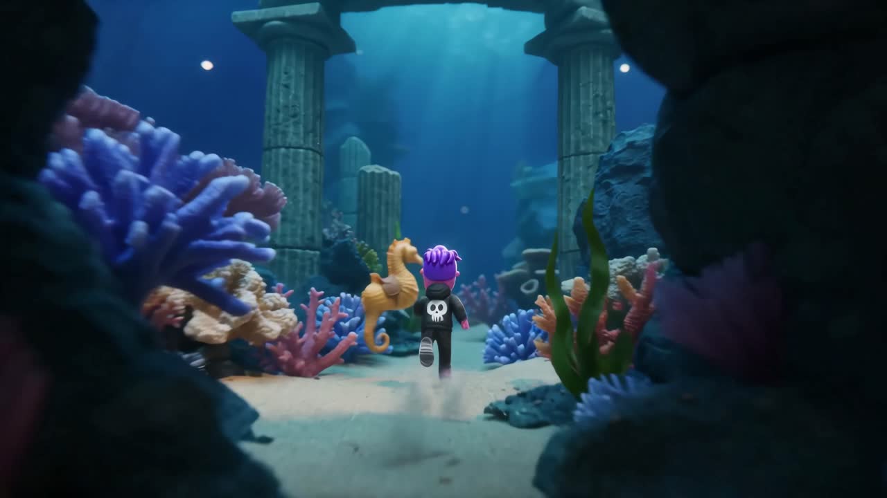 Seedance 2.0 Prompt: Living Museum Underwater Cinematic Video