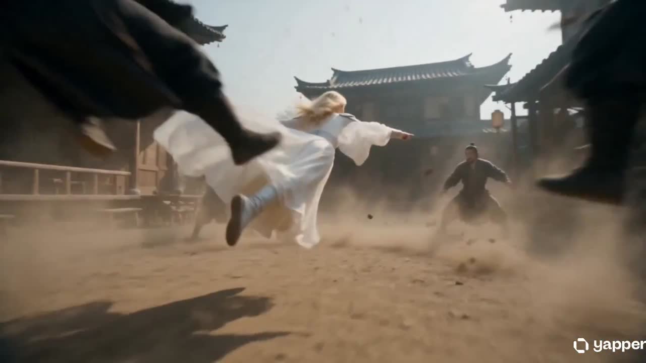 Seedance 2.0 Prompt: Martial Arts Battle in Ancient Chinese Village