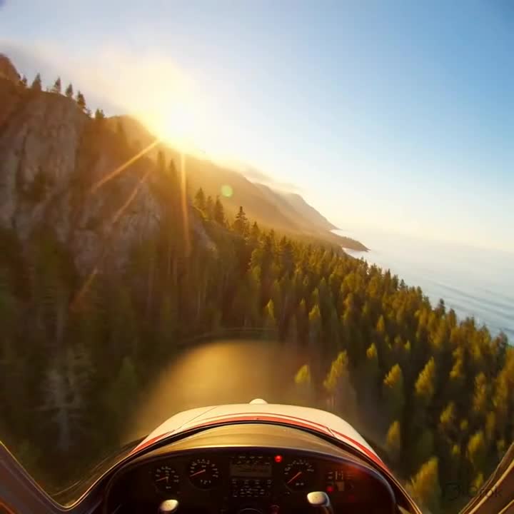 Seedance 2.0 Prompt: Low-Altitude Aircraft Flight Video