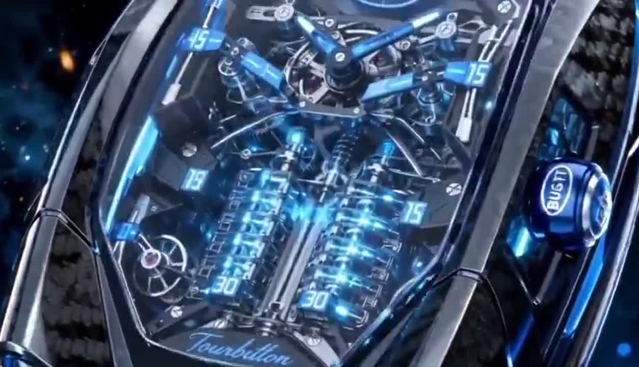 Seedance 2.0 Prompt: Cinematic Bugatti Watch Journey