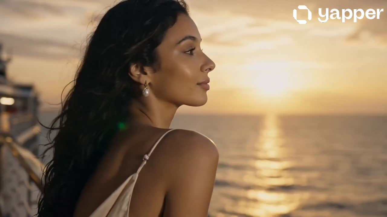 Seedance 2.0 Prompt: Luxury Cruise Sunset Journey Video