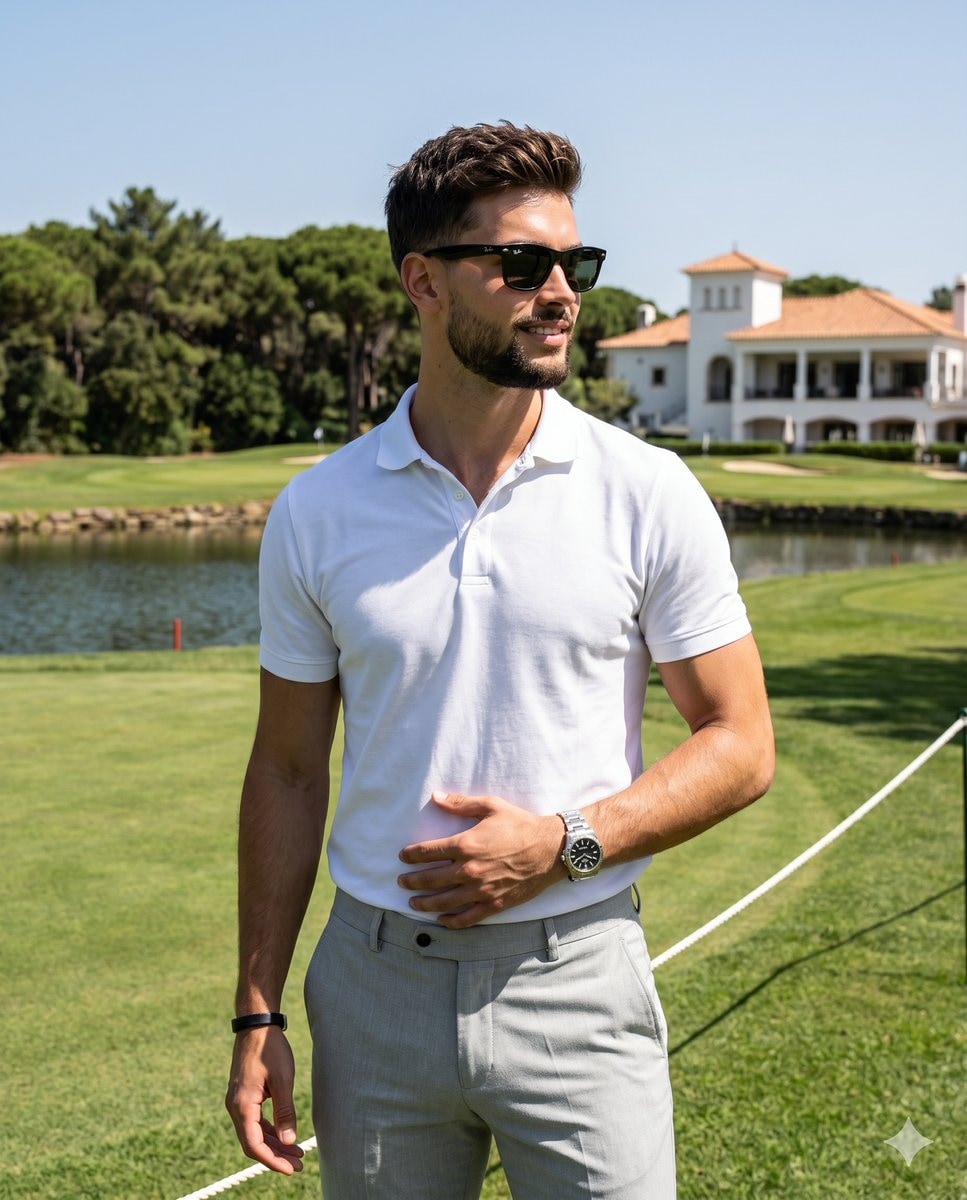 Nano Banana Pro: Luxury Golf Course AI Image Prompt AI image prompt preview generated with Synterial