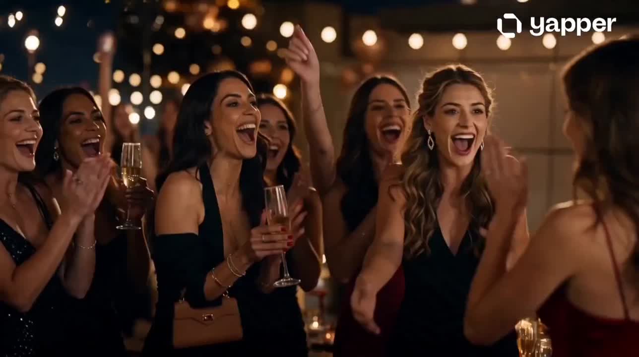 Seedance 2.0 Prompt: Luxury Rooftop Birthday Video