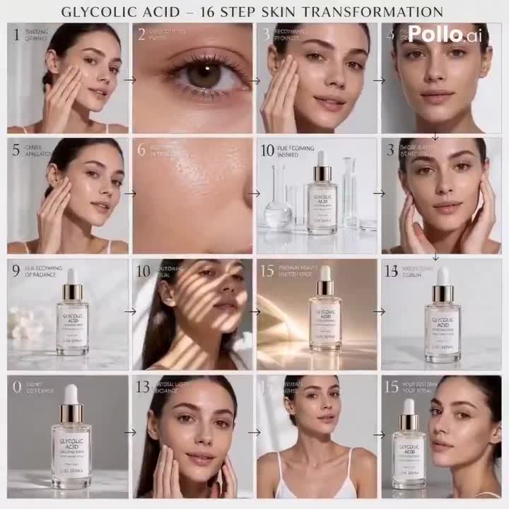 Seedance 2.0 Prompt: Cinematic Skincare Storyboard Animation