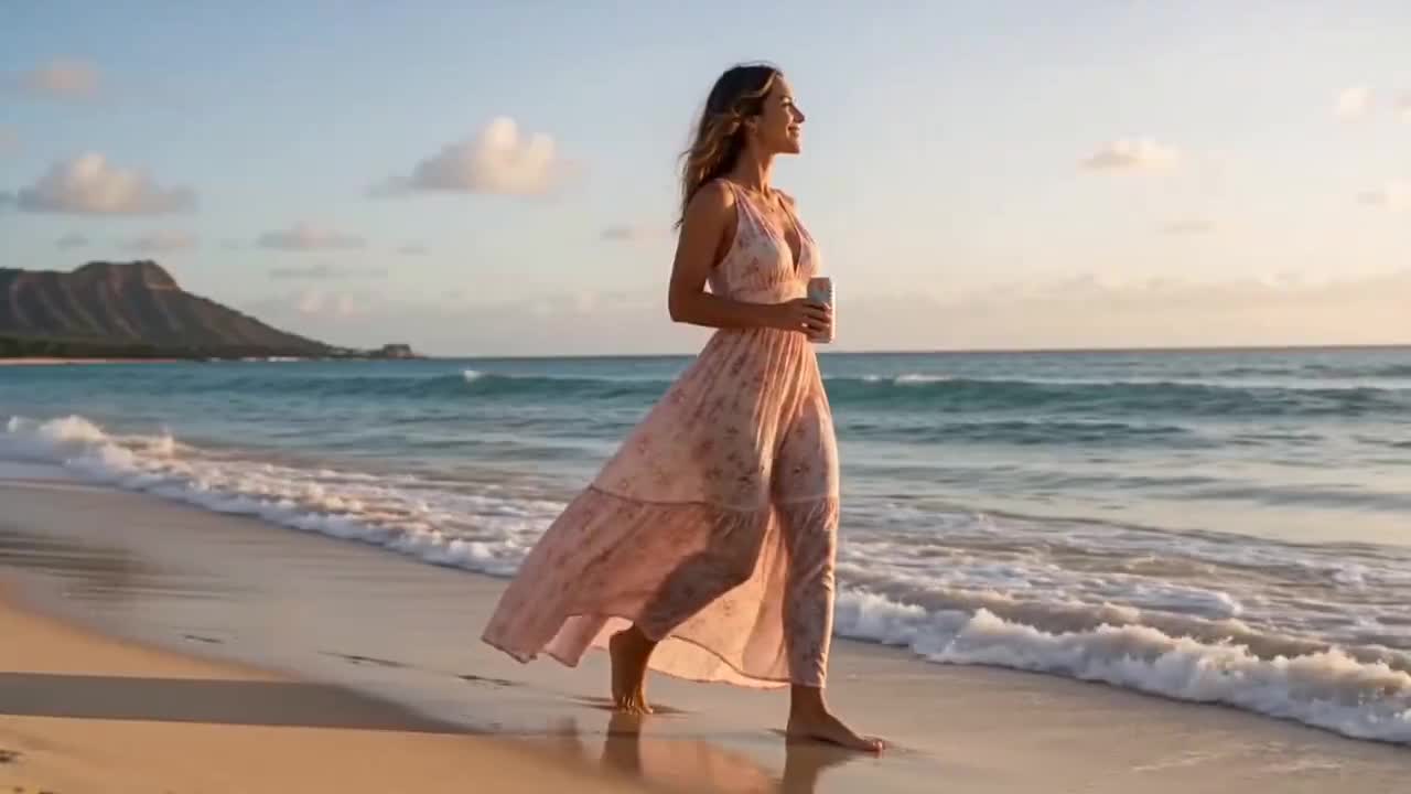 Seedance 2.0 Prompt: Luxury Tropical Beverage Ad