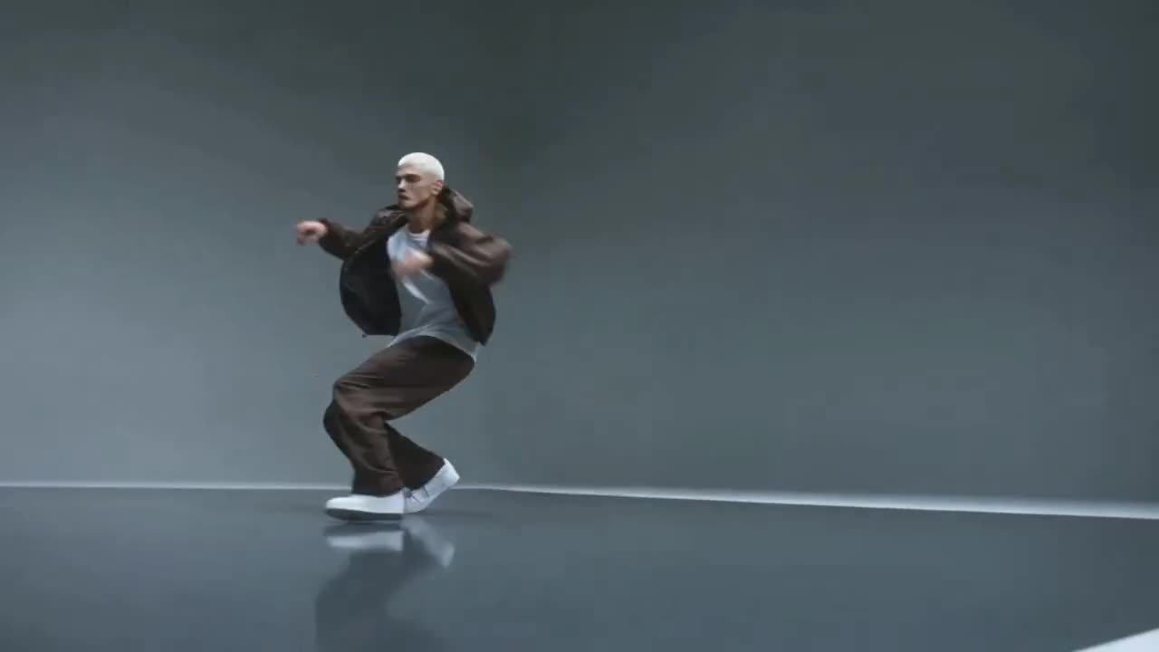 Seedance 2.0 Prompt: Male Street Dancer Studio Shot