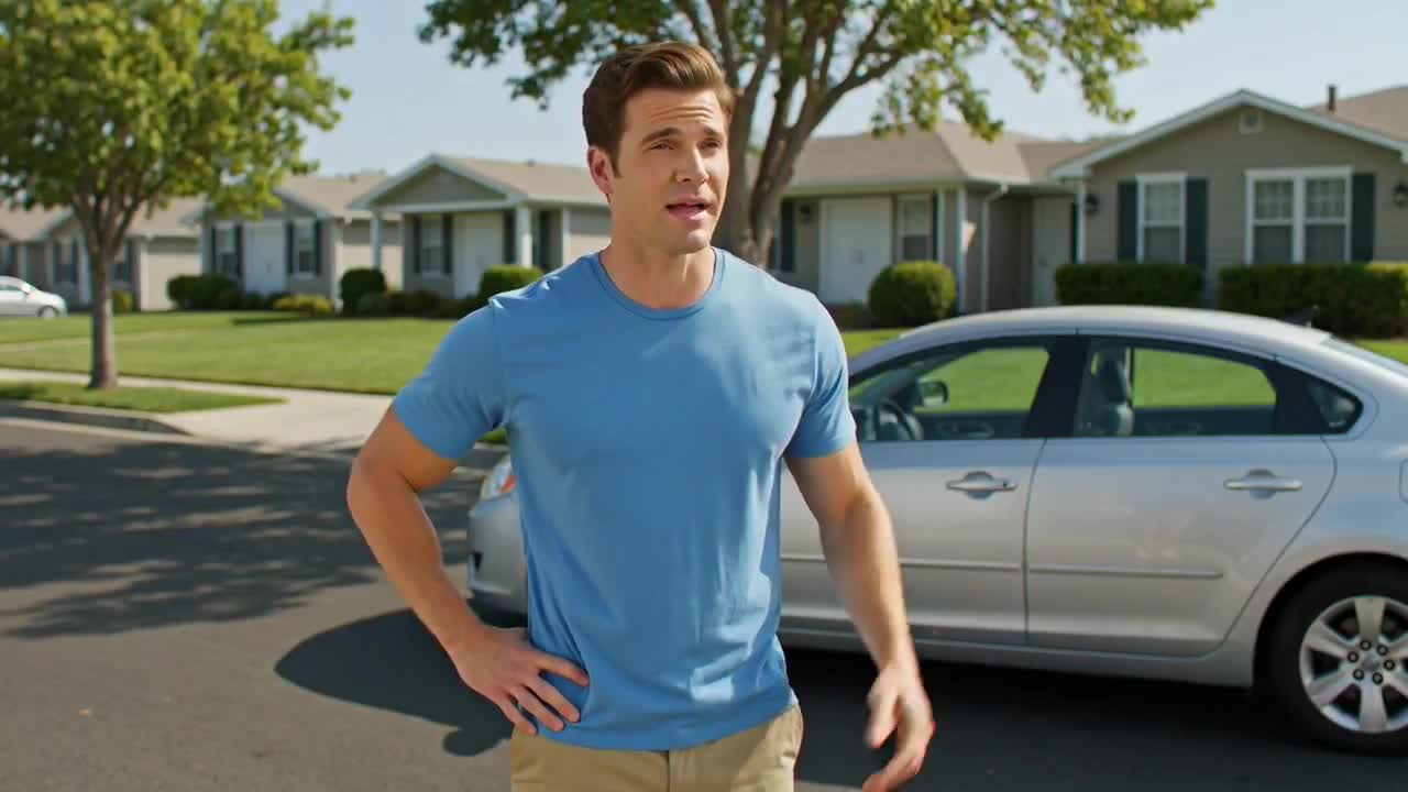 Seedance 2.0 Prompt: Man Decides How to Wash Car