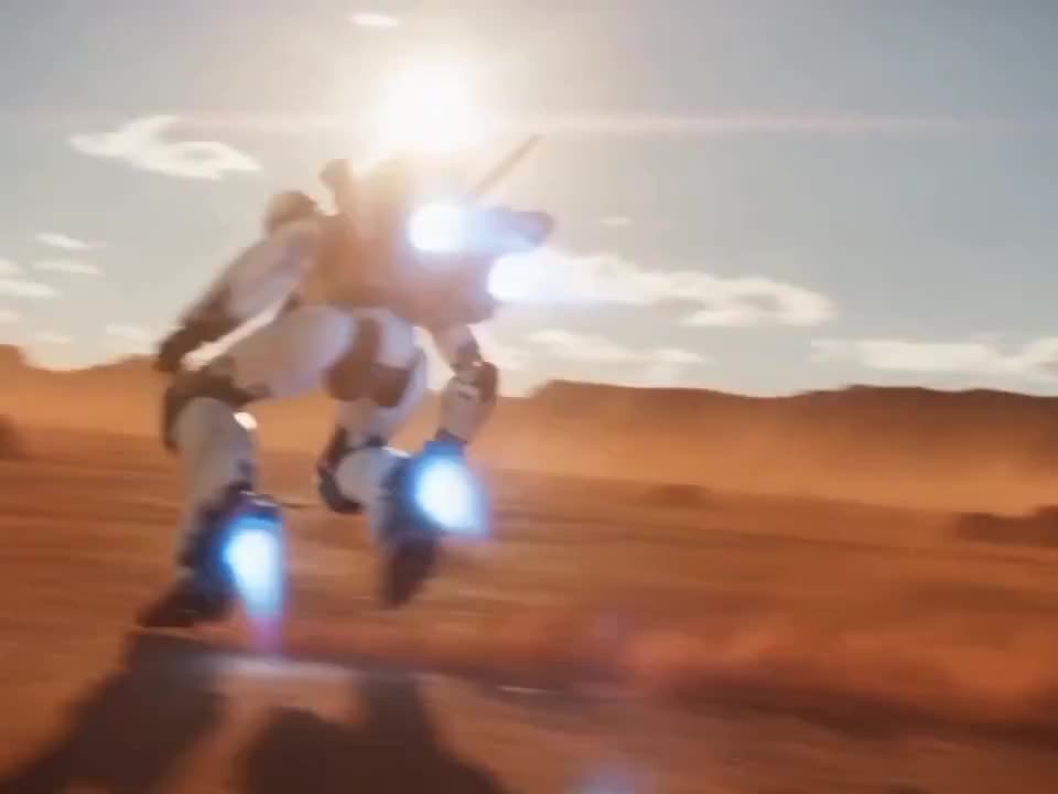 Seedance 2.0 Prompt: Martian Mecha Combat Landing & Battle